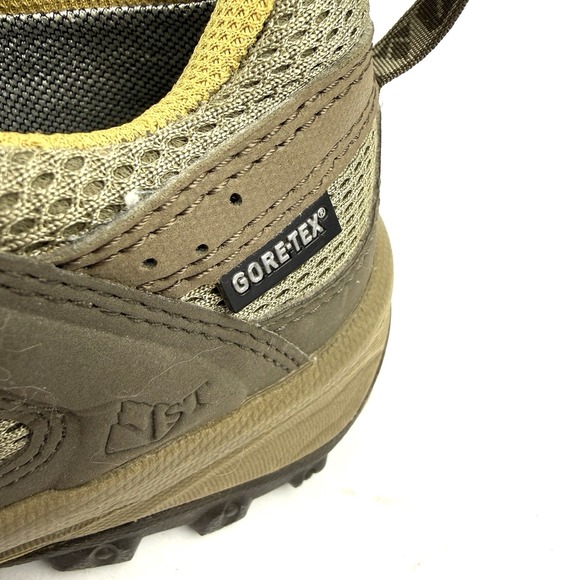 Vasque Breeze Low Hiking Shoe 7.5 Gore Tex Hiking Brown Gray Vibram Womens - Picture 2 of 13